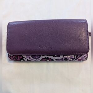 Vera Bradley Purple Wallet